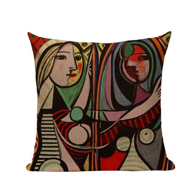 Cubism Artwork Inspired Cushion Covers - Art Store