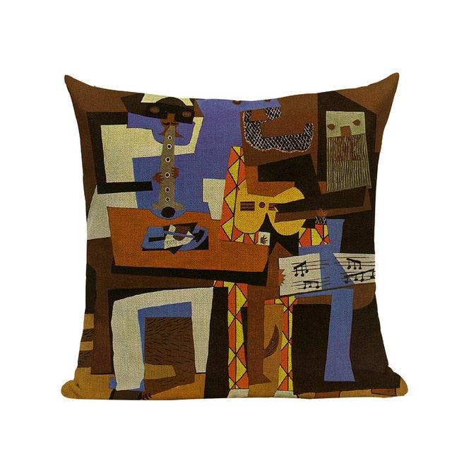 Cubism Artwork Inspired Cushion Covers - Art Store