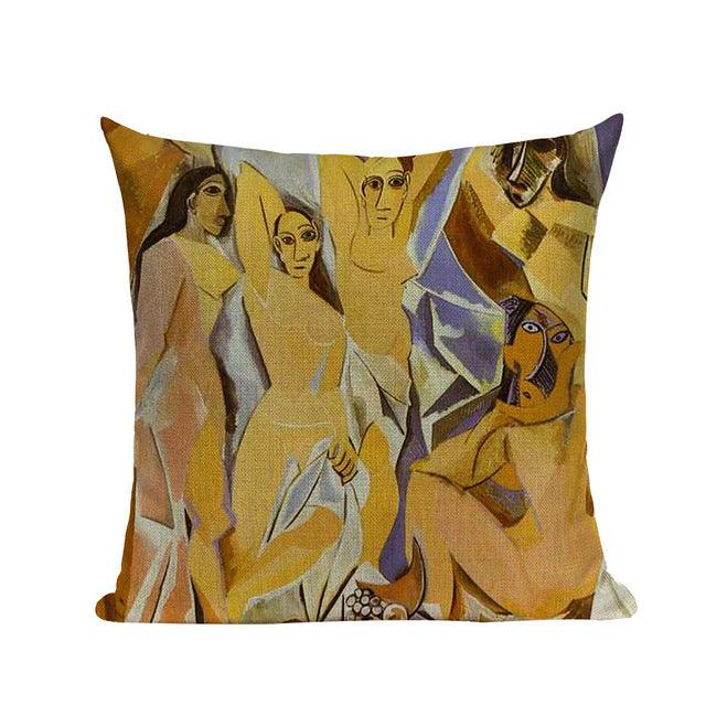 Cubism Artwork Inspired Cushion Covers - Art Store