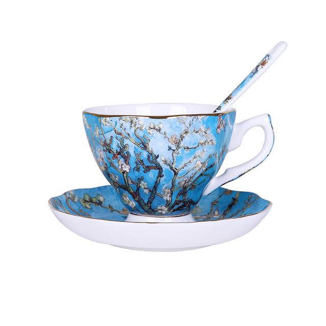 Exquisite Van Gogh Art Coffee Set - Art Store