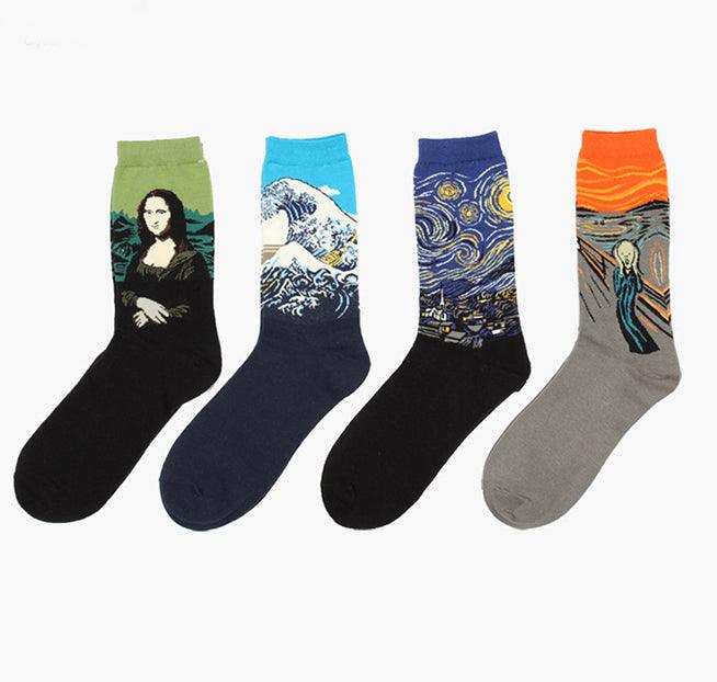 Novelty Popular Art Inspired Socks - Art Store