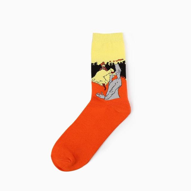 Novelty Popular Art Inspired Socks - Art Store