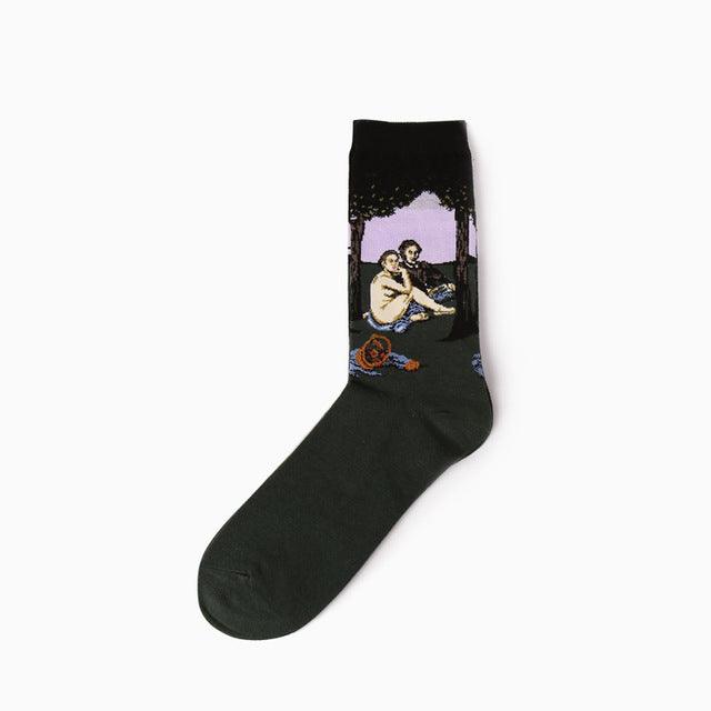 Novelty Popular Art Inspired Socks - Art Store