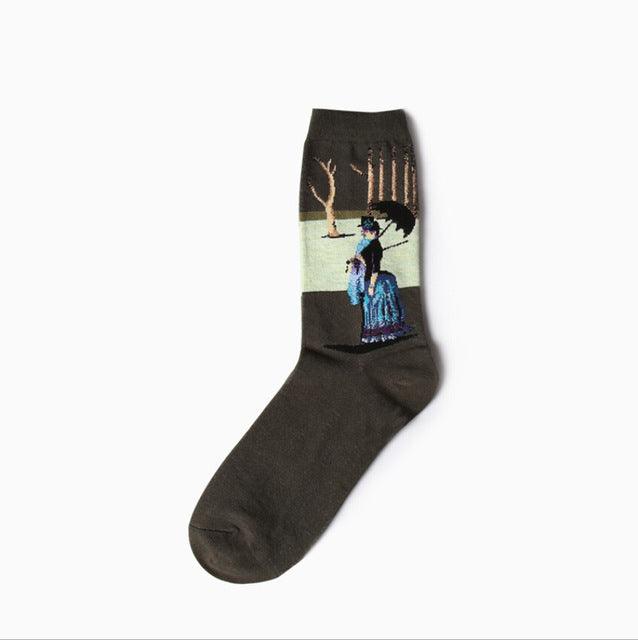 Novelty Popular Art Inspired Socks - Art Store