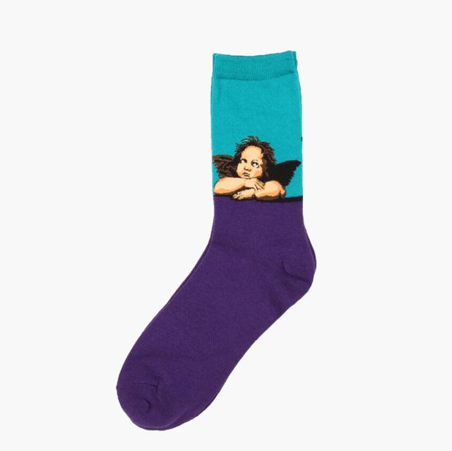 Novelty Popular Art Inspired Socks - Art Store