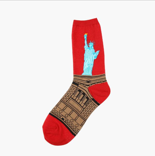 Novelty Popular Art Inspired Socks - Art Store