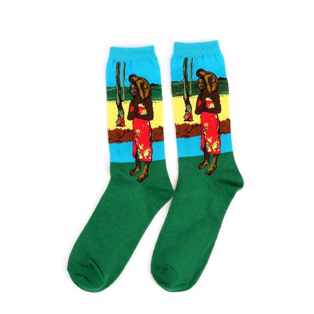 Novelty Popular Art Inspired Socks - Art Store