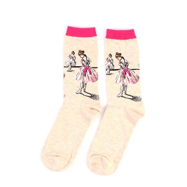 Novelty Popular Art Inspired Socks - Art Store