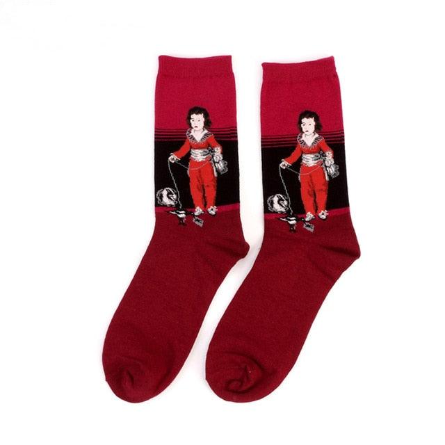 Novelty Popular Art Inspired Socks - Art Store