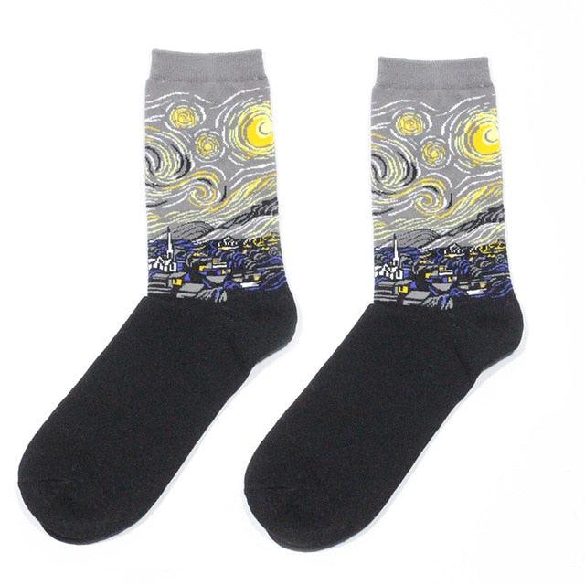 Novelty Popular Art Inspired Socks - Art Store