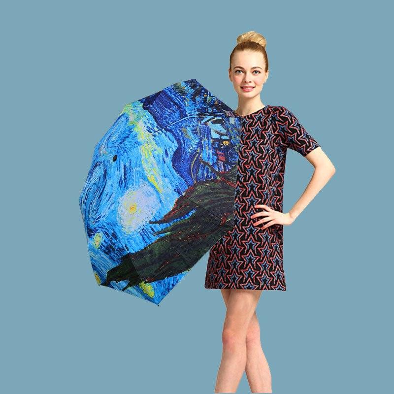 Van Gogh Oil Paintings Inspired Umbrellas - Art Store