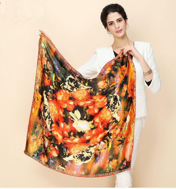 Silk Scarf Inspired Famous Oil Painting (More Designs) - Art Store