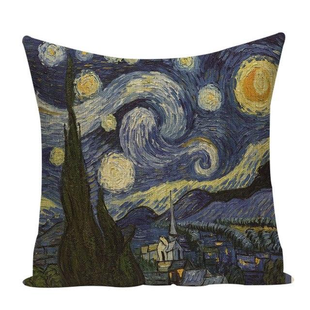 Colorful Impressionist Style Cushion Covers - Art Store