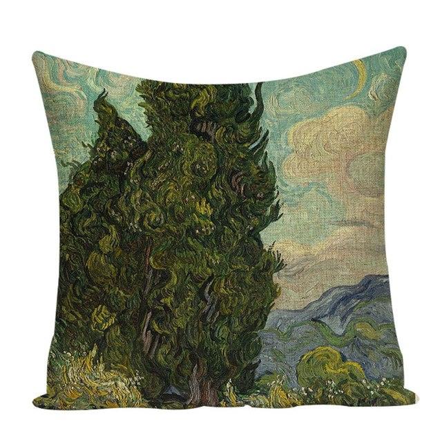 Colorful Impressionist Style Cushion Covers - Art Store