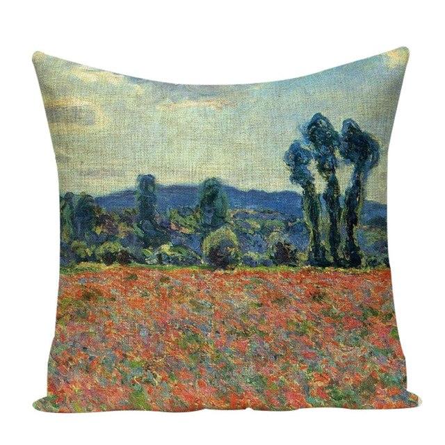 Colorful Impressionist Style Cushion Covers - Art Store