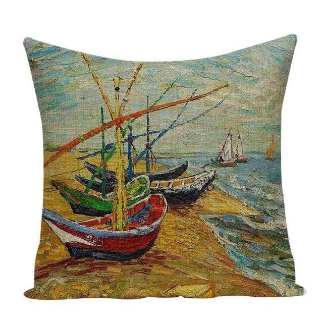 Colorful Impressionist Style Cushion Covers - Art Store