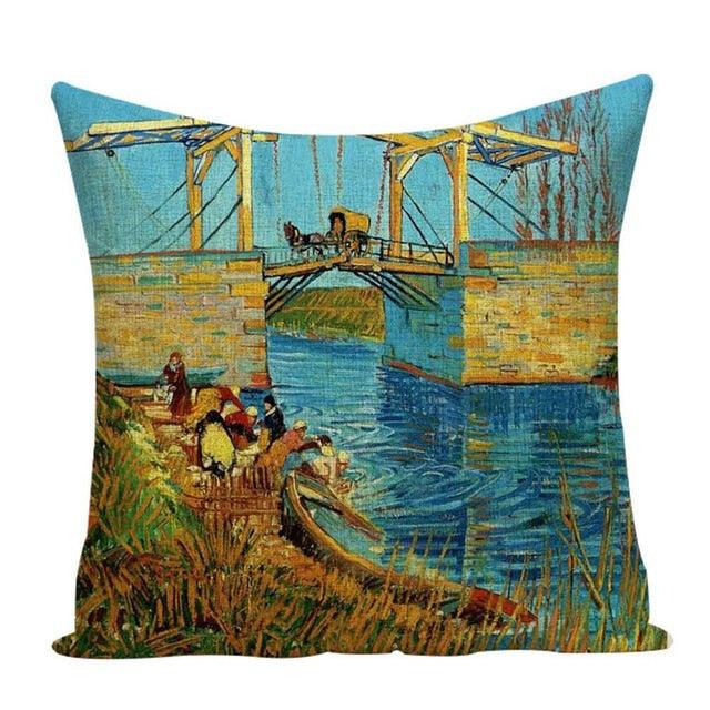 Colorful Impressionist Style Cushion Covers - Art Store