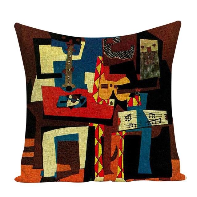 Colorful Impressionist Style Cushion Covers - Art Store