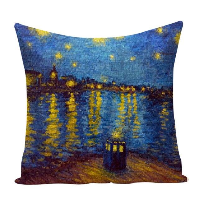 Colorful Impressionist Style Cushion Covers - Art Store