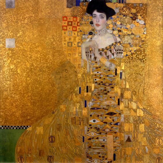 Gustav Klimt 'Portrait Of Adele Bloch' Wall Art - Art Store