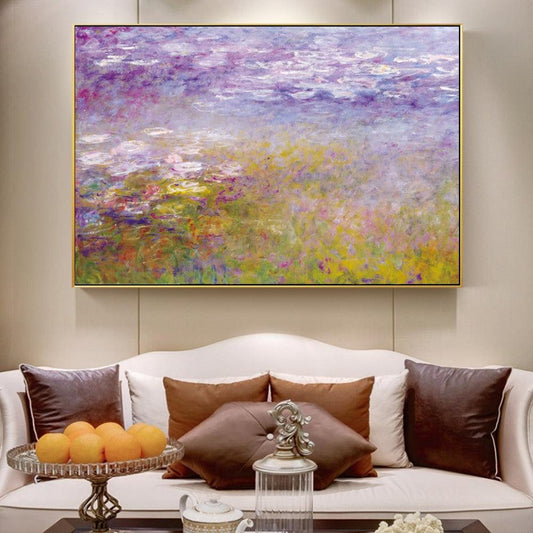 Claude Monet 'Water Lilies'  Impressionist Wall Art - Art Store