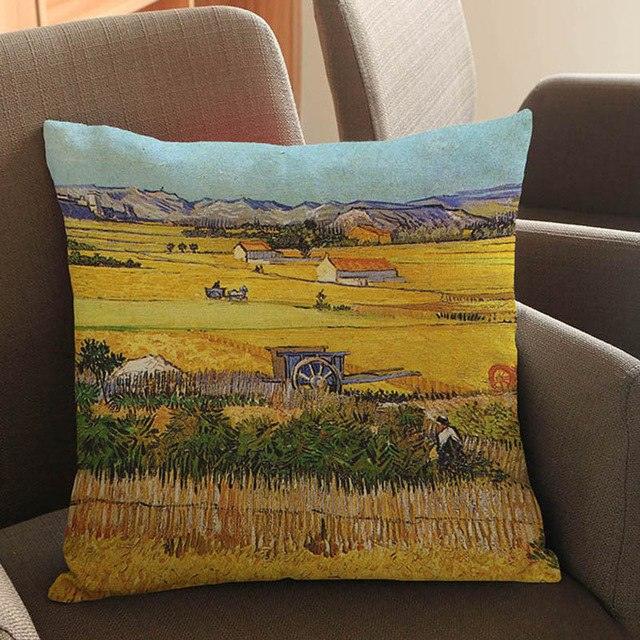 Van Gogh Paintings Inspired Pillow Case - Art Store