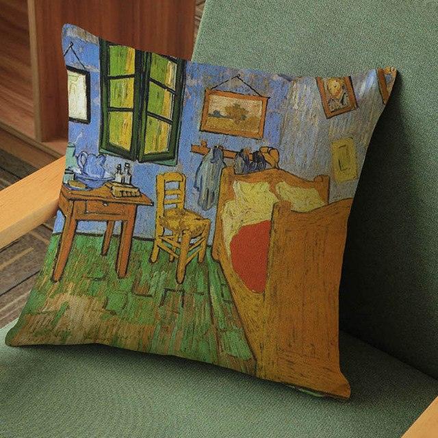 Van Gogh Paintings Inspired Pillow Case - Art Store