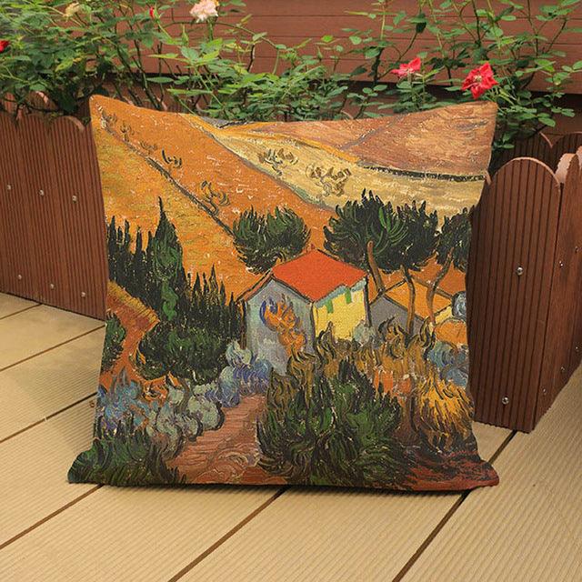 Van Gogh Paintings Inspired Pillow Case - Art Store