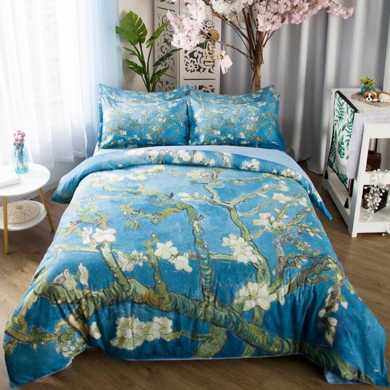 Almond Blossom Bedding Duvet Cover Sets - PAP Art Store