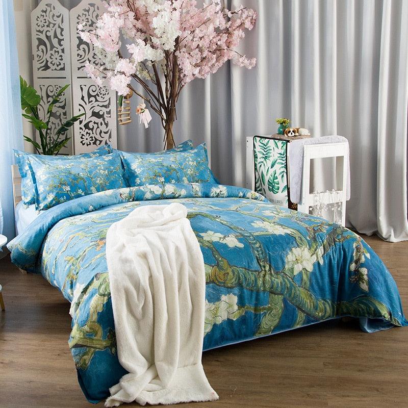 Almond Blossom Bedding Duvet Cover Sets - PAP Art Store