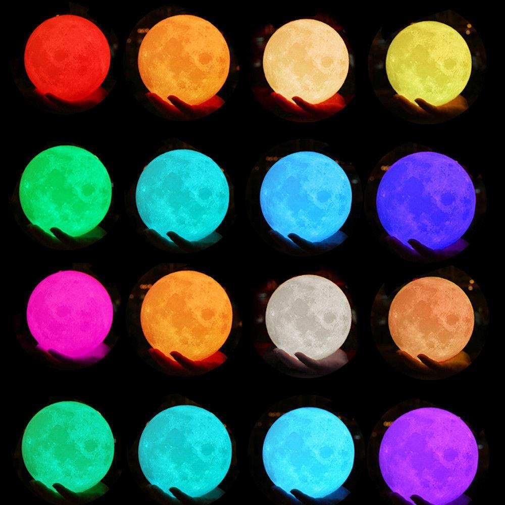 Personalized, Customized 3D Moon Lamp - Art Store