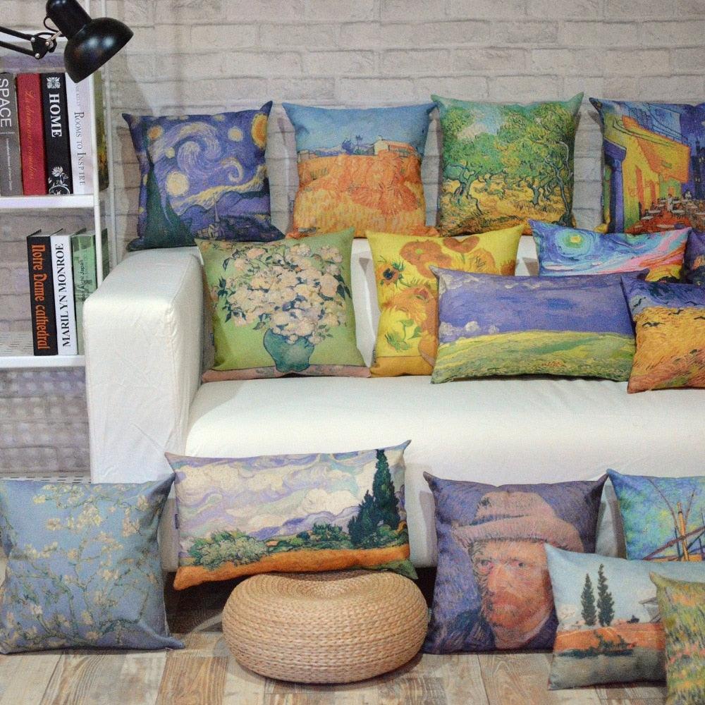 Van Gogh Inspired Pillowcases - Art Store