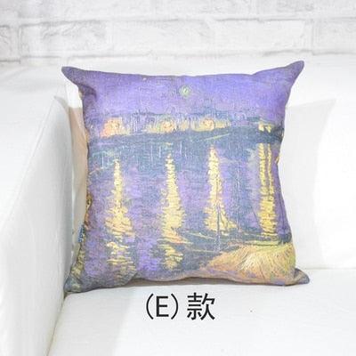 Van Gogh Inspired Pillowcases - Art Store