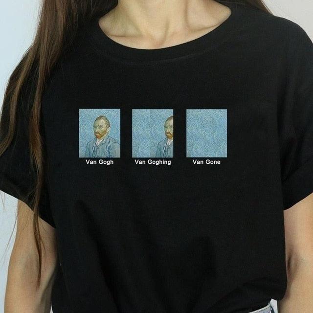 Van Gogh Van Goghing Van Gone T-Shirt - Art Store