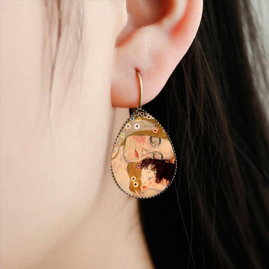 Klimt & Gogh Artworks Inspired Earrings - PAP Art Store