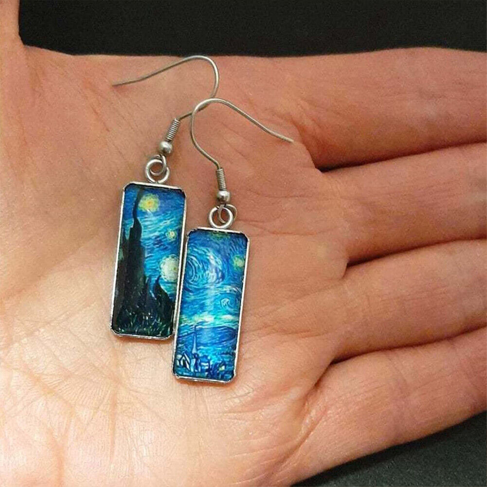 Van Gogh Artworks Glass Earrings